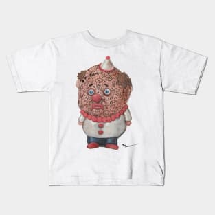 Nope the Clown | Original | Circus Clown with Face Tattoos | Inked Glory Fool Prince Kids T-Shirt